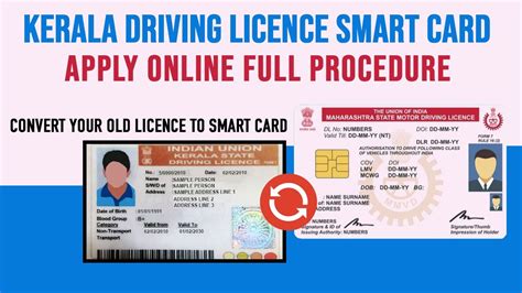 smart card driving license kerala|Kerala driving license download.